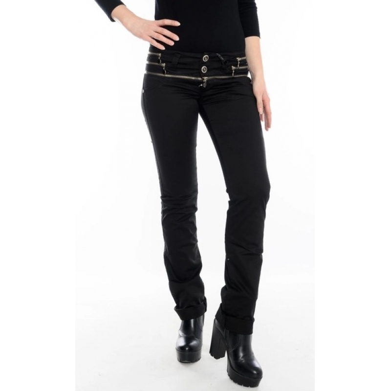 Штани OMAT jeans 9523-569 Чорні