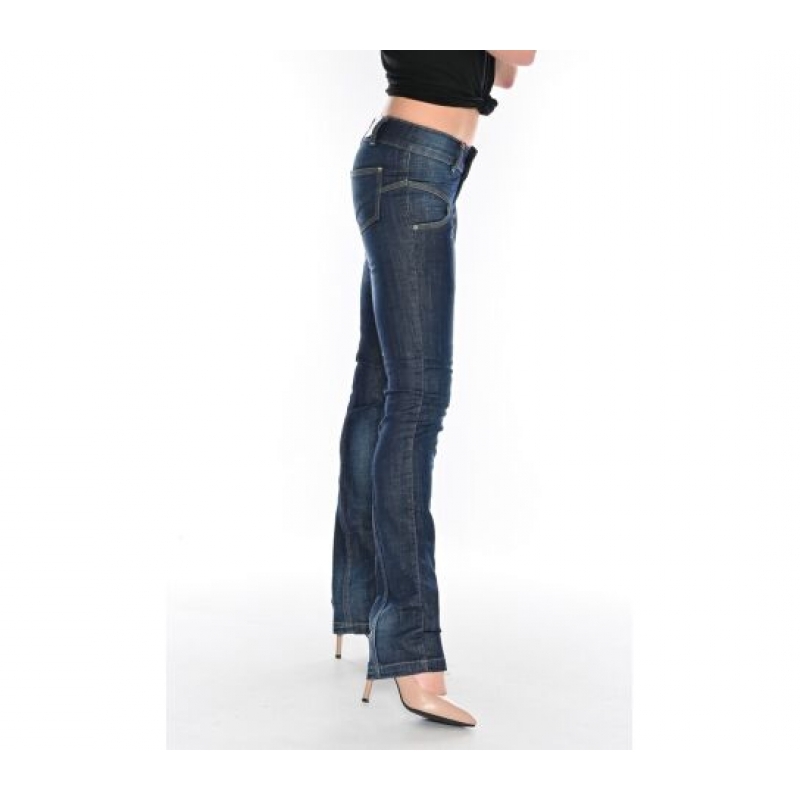Жіночі джинси OMAT jeans 9269 сині
