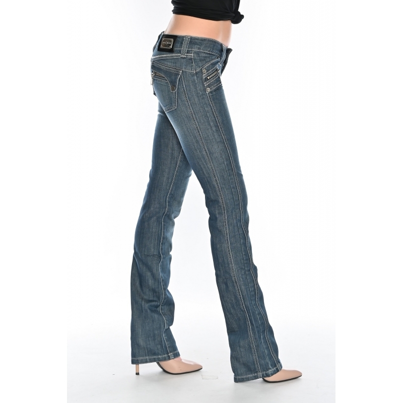 Джинси жіночі OMAT jeans 9473-625 сині