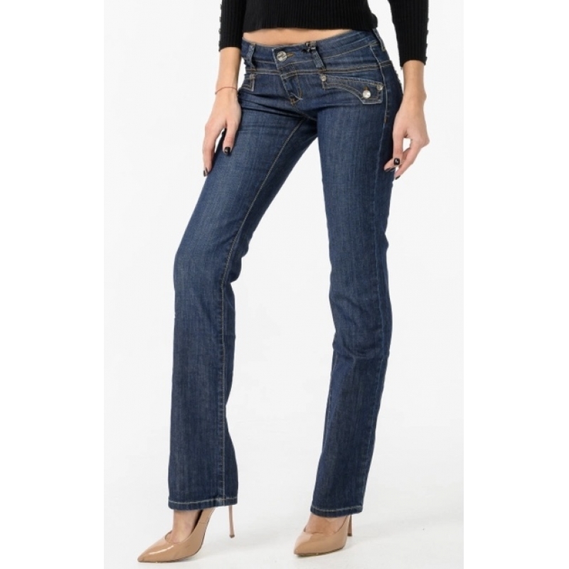 Джинси OMAT jeans 9472-614 Сині
