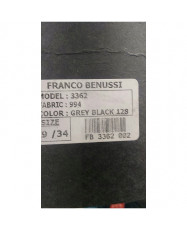 Джинсы - брюки Franco Benussi 3362 темно-серые