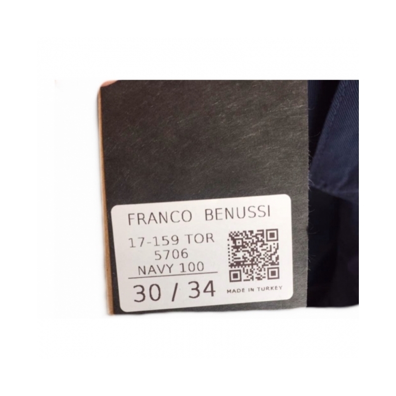 Джинсы мужские Franco Benussi 17-159 Navy