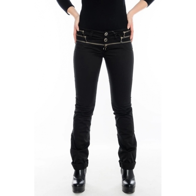 Штани OMAT jeans 9523-569 Чорні