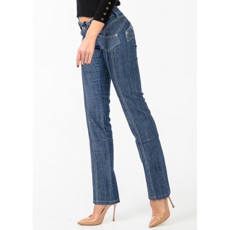 Джинси жіночі OMAT jeans 9459-624 сині