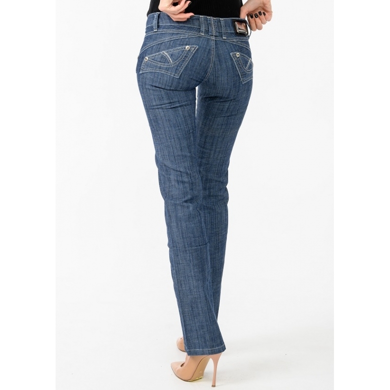 Джинси жіночі OMAT jeans 9459-624 сині