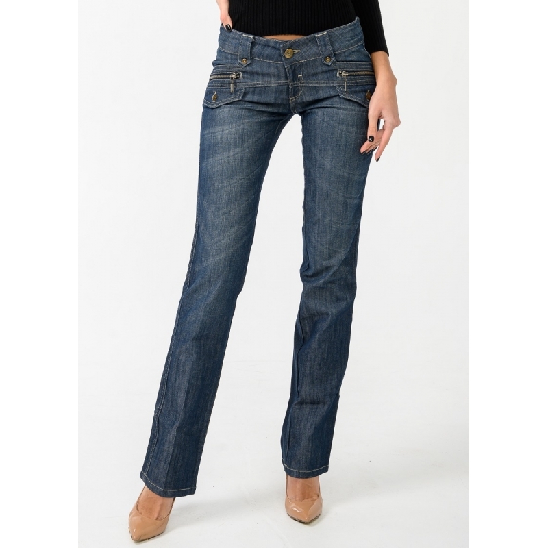 Джинси жіночі OMAT jeans 9471-625 сині