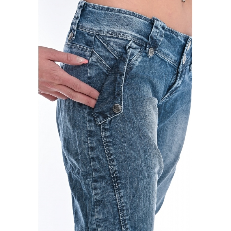Джинси OMATjeans 9635-768 сині